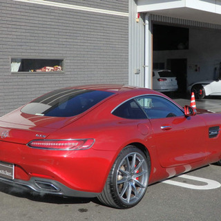 令和3年10月まで検付き✨メルセデス・ベンツ AMG GTS ダイナミックパッケージプラス 2016年式 ヒヤシンスレッドの画像