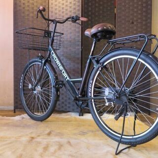 □TAKEDA CROWNFORT 武田自転車 クラウンフォート 6速 ブラック