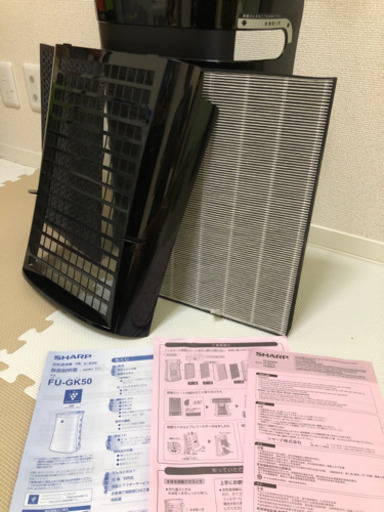 SHARP 蚊取り機能付き空気清浄機　蚊取りシート無し