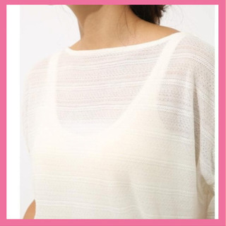 レディース　ファッション　トップス　フリンジ　Tシャツ　シャツ　春夏　在宅ワーク　人気　新古品の画像