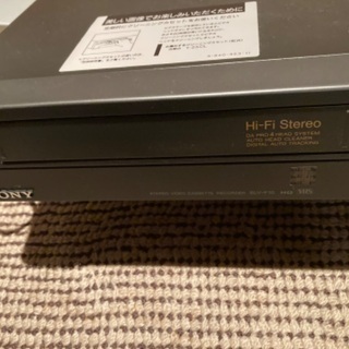 SONY Hi-Fi Stereo ビデオカセットレコーダーSL...