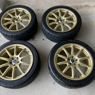 17インチ　225/45-17 4本セット　インプ　レガシィ　B...
