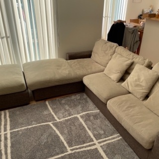 大型ソファー　譲りますの画像