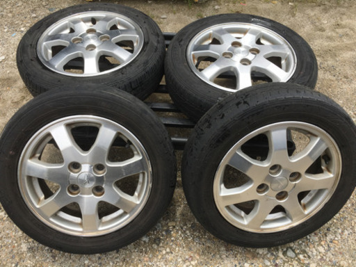 155/65R14ダイハツ純正アルミラジアルタイヤ