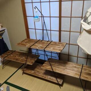 アイアンラック キャンプ お部屋にも。の画像