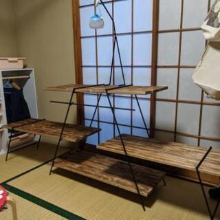 アイアンラック キャンプ お部屋にも。の画像