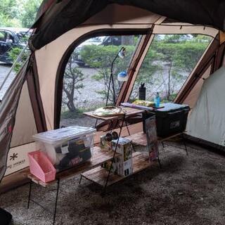 アイアンラック キャンプ お部屋にも。の画像