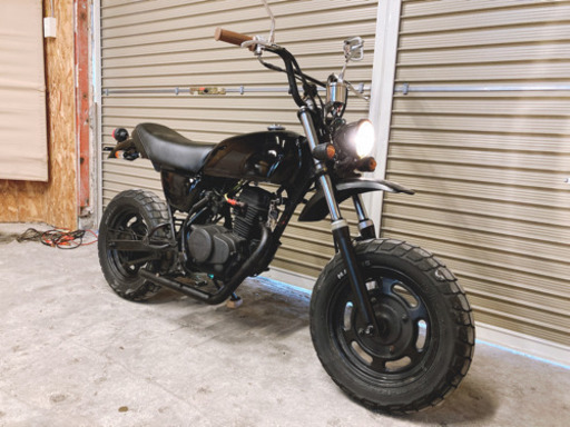 ホンダ　エイプ50 カスタム　黒　配送可能　支払いは現金or振り込みも可能