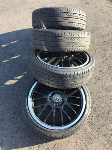 ★他サイト売却済★S-HOLD（エスホールド）16インチ×5.5J PDC100 4H 165/45r16 4本