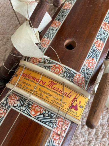 タンブーラ　バジャン　インド音楽