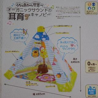 うちの赤ちゃん世界一　オーガニックサウンドの耳育キャノピー　の画像