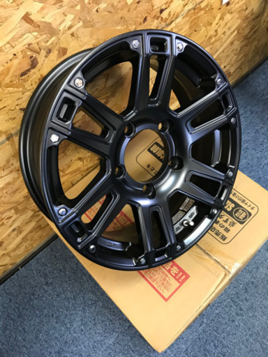 特価品■新品未使用■ジムニー専用 AT-W XX 16×5.5j +20 5H 139.7 4本セット サテンブラック JA11 JA