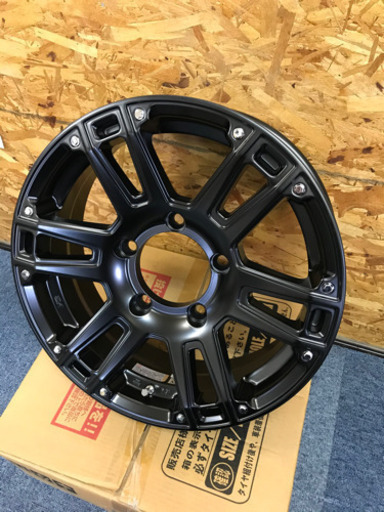 特価品■新品未使用■ジムニー専用 AT-W XX 16×5.5j +20 5H 139.7 4本セット サテンブラック JA11 JA