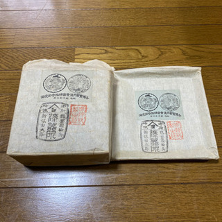 輪島塗　木製漆塗菓子器・四方盆　骨董　新品未使用　ヴィンテージ　【お引き取り予定決定済み】の画像