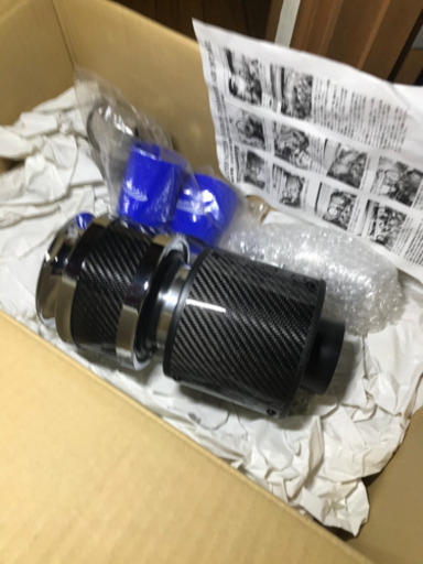 LA150S ムーヴカスタム　エアクリーナー　カーボンチャンバー