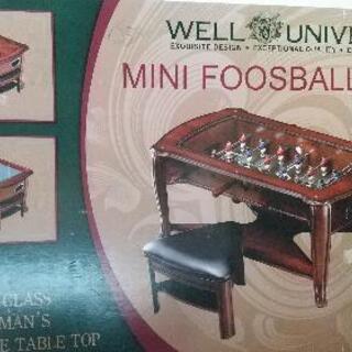 WELL UNIVERSAL ミニフースボールテーブルサッカー(テーブルサッカー)　オシャレインテリア　家具