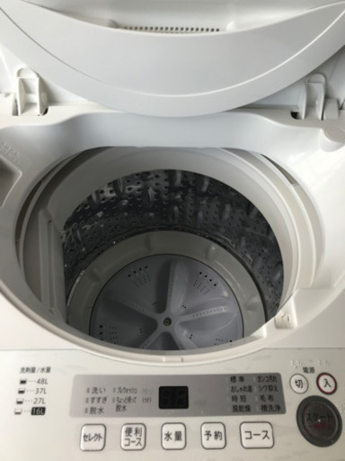 2018年　シャープ　洗濯機　5.5キロ　美品です！