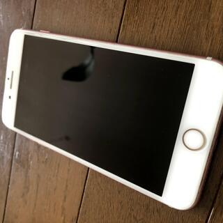 iPhone 7 Plus Rose Gold 128 GB シムフリー　SIMフリーの画像
