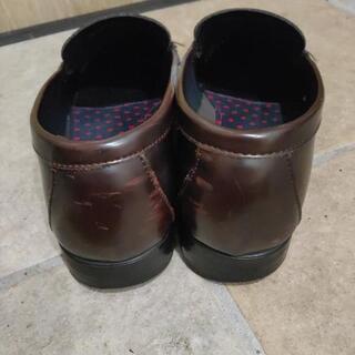 ROSE FAN FAN ブラウン ローファー 25cmの画像