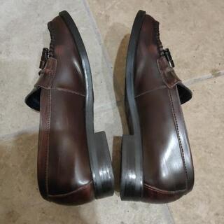 ROSE FAN FAN ブラウン ローファー 25cmの画像