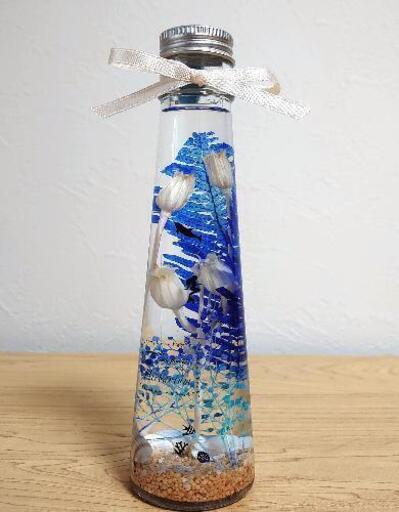 ✨ホワイトブルー　海ハーバリウム✨