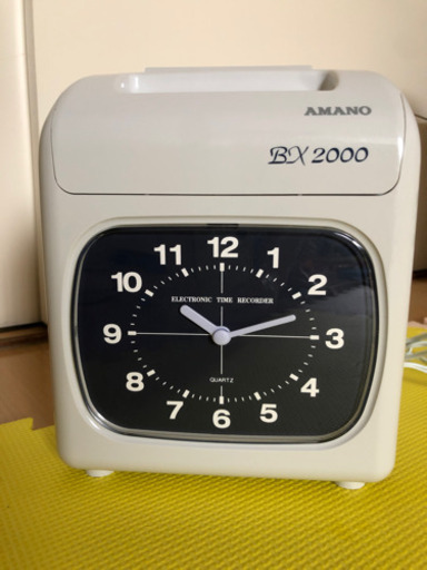 美品タイムカードアマノ