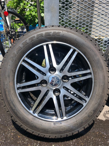 夏タイヤ　ホイールセット　155-65-13  今月中2000円引き