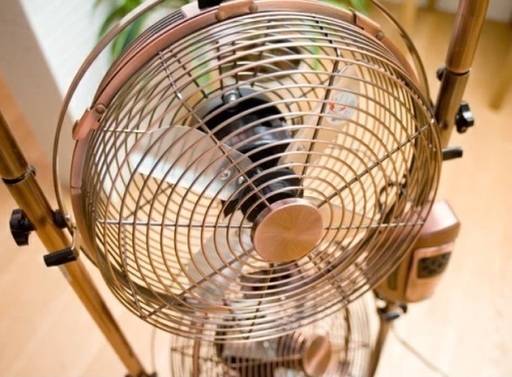 三連扇風機