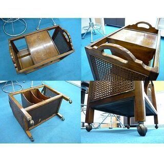 ドレクセルヘリテイジ エトセトラ マガジンラック】キャスター付