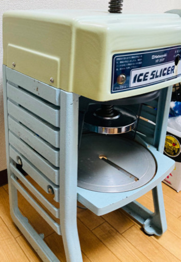 中部コーポレーション 初雪 ブロック氷用かき氷機 氷削機 HF-300P