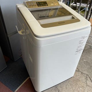 【リサイクルサービス八光　田上店　安心の1か月保証　配達・設置OK】Panasonic 全自動洗濯機 8kg  NA-FA80H1