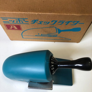 小切手印字機の画像
