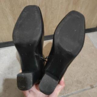 GU ショートブーツ 黒 Lの画像