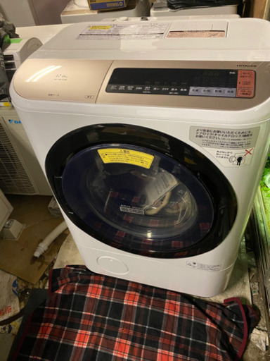 ドラム式洗濯機　HITACHI 2018年製　12/6kg