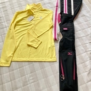 ミズノゴルフバッグ（練習用）&ポロシャツレディース