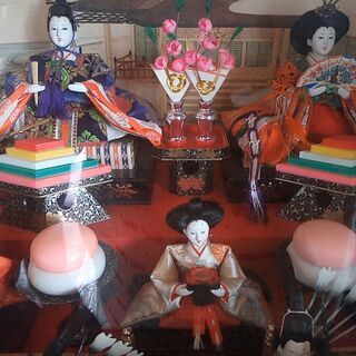 賀茂芳春作 雛人形七段(送料の関係で3つ 全てご購入お願いします) ①/3 賀茂芳春作 雛人形七段(送料の関係で3つ 全てご購入お願い