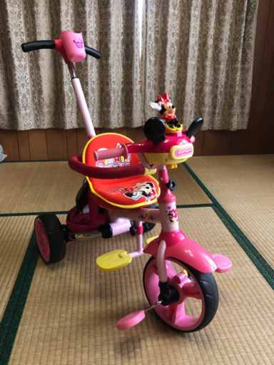 ミニーちゃんの三輪車
