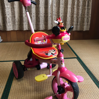ミニーちゃんの三輪車