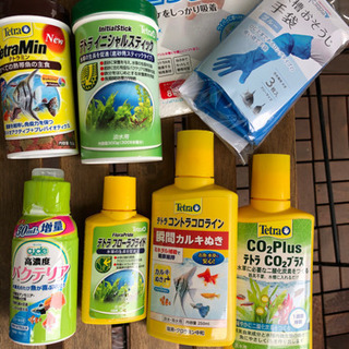アクアリウムグッズ　水槽セットの画像
