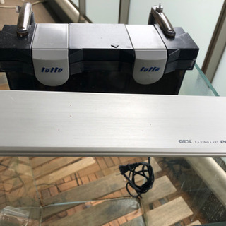 アクアリウムグッズ　水槽セットの画像