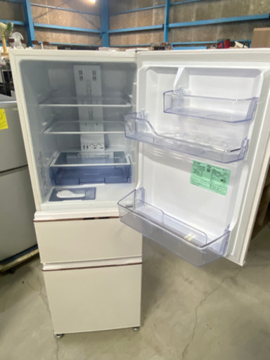 人気のミドルサイズ!!272L 三菱 ノンフロン冷凍冷蔵庫 MR-CX27C-W1 2018年製 格安配送可能!!