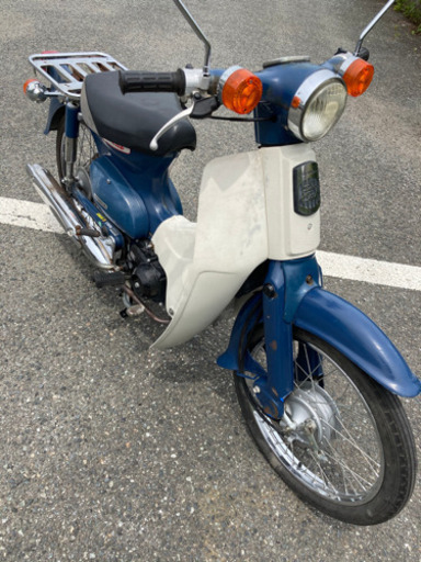 売約済み　ホンダ　スーパーカブ50 FI  ４スト　青/白　普通に乗れる　福岡市　2