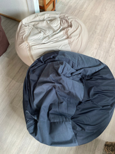無印良品　MUJI 人をダメにするソファ　2個セット
