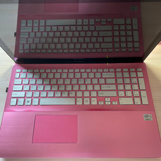 Sony VAIO パソコン ピンク色 タッチスクリーン