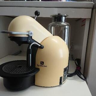 カプセルで簡単コーヒー飲めます🎵