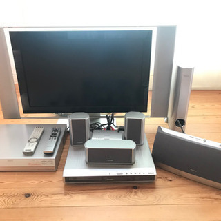 sonyテレビ　pioneerサラウンドシステム　セット