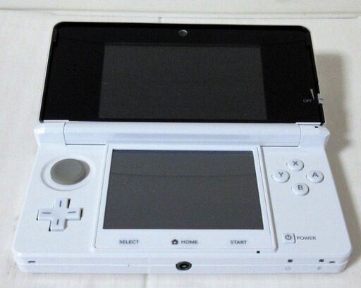 ☆任天堂 NINTENDO 3DS CTR-001 本体 ホワイト ICE WHITE◆いつでもどこでもエンジョイプレイ
