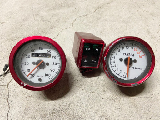 ヤマハ RZ50 100km/hメーター