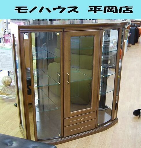 サイドボード 幅114×奥44×高120cmリビングボード キャビネット コレクションボード  札幌市 清田区 平岡