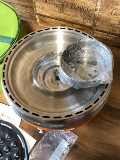 炭火 パワー グリル 未使用